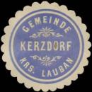 Siegelmarke Gemeinde Kerzdorf Kreis Lauban W0383000